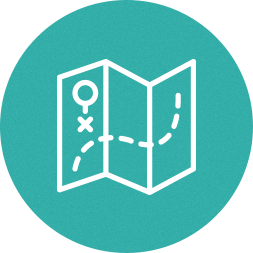 拠点間距離表示